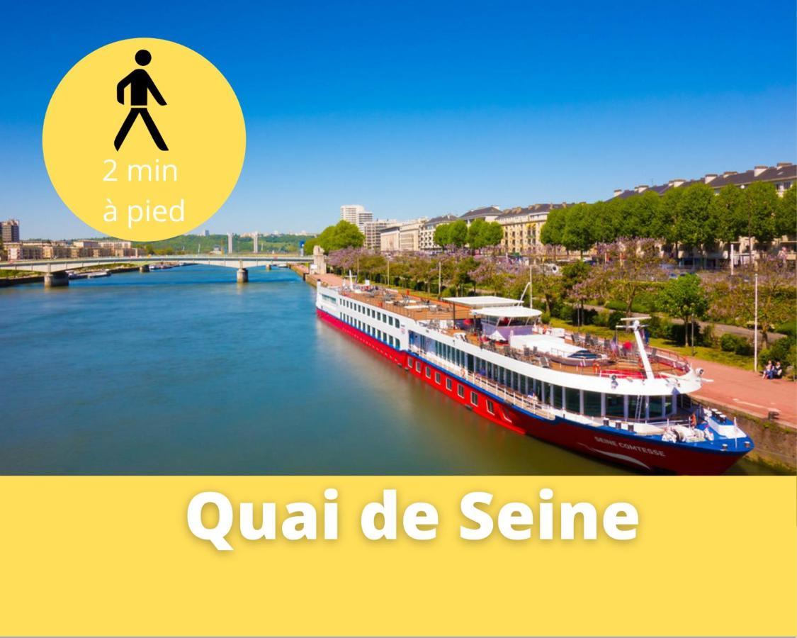 Vicomte/Cosy-Hypercentreville-Rouen/Netflix-Wifi/ ภายนอก รูปภาพ