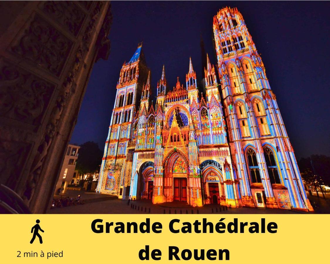 Vicomte/Cosy-Hypercentreville-Rouen/Netflix-Wifi/ ภายนอก รูปภาพ