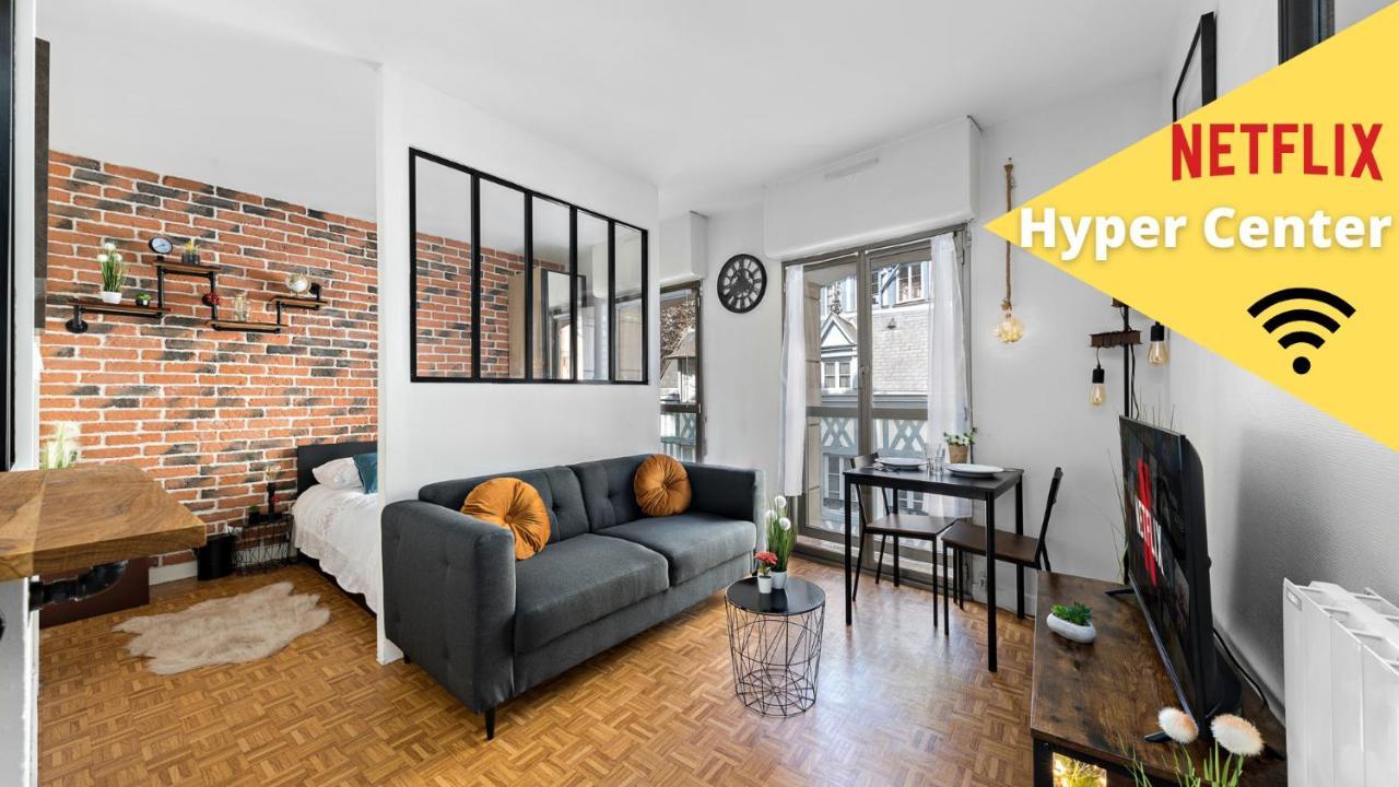 Vicomte/Cosy-Hypercentreville-Rouen/Netflix-Wifi/ ภายนอก รูปภาพ